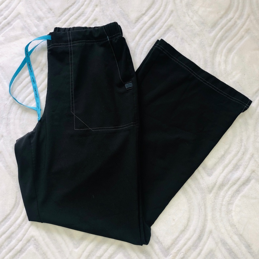 Black “Carhartt” Scrub Pants.